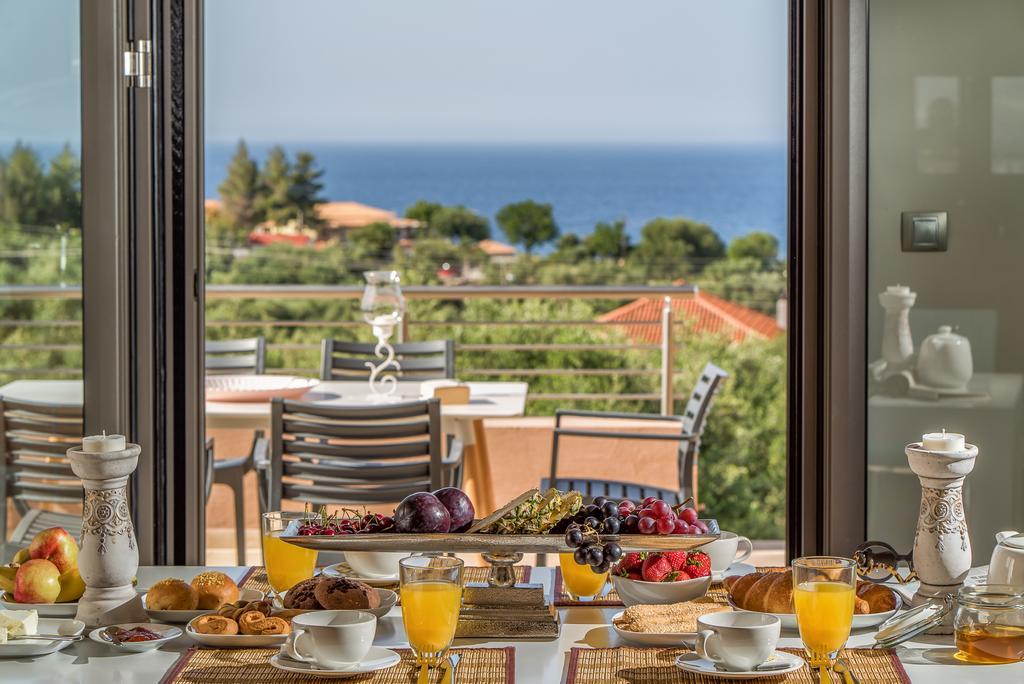 Villa Merovigli - Sea Views & Private Pool, Ideal For Large Groups, By Zantewize Tragaki Exteriér fotografie
