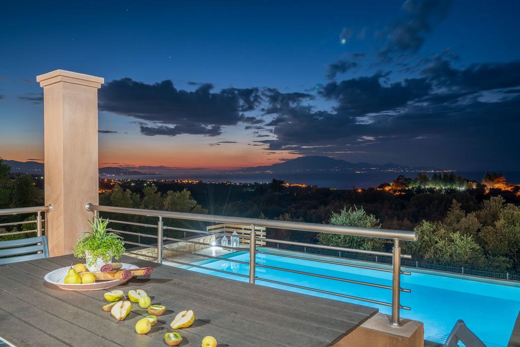 Villa Merovigli - Sea Views & Private Pool, Ideal For Large Groups, By Zantewize Tragaki Exteriér fotografie