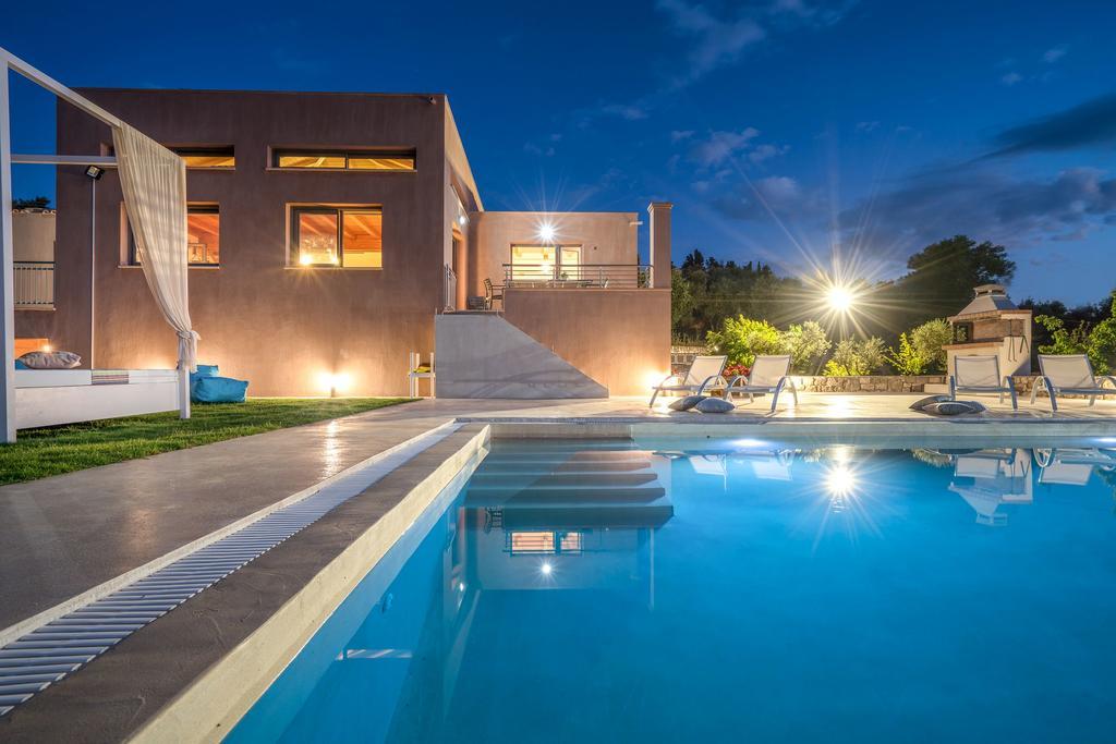 Villa Merovigli - Sea Views & Private Pool, Ideal For Large Groups, By Zantewize Tragaki Exteriér fotografie