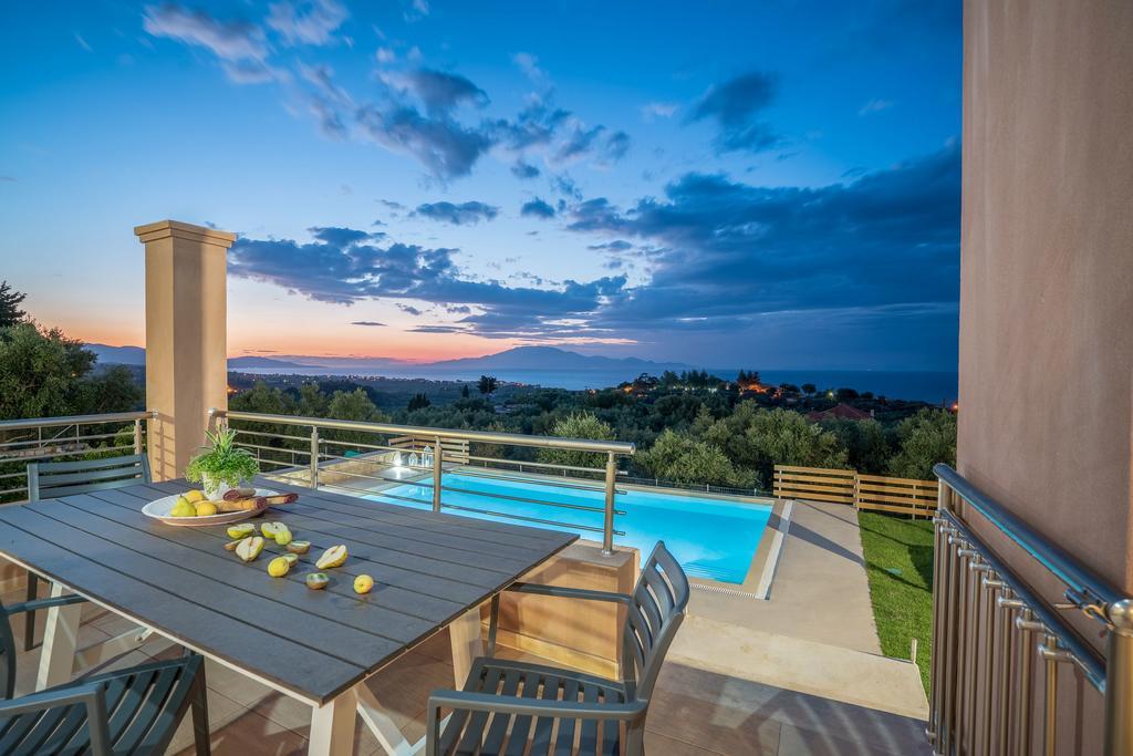 Villa Merovigli - Sea Views & Private Pool, Ideal For Large Groups, By Zantewize Tragaki Exteriér fotografie