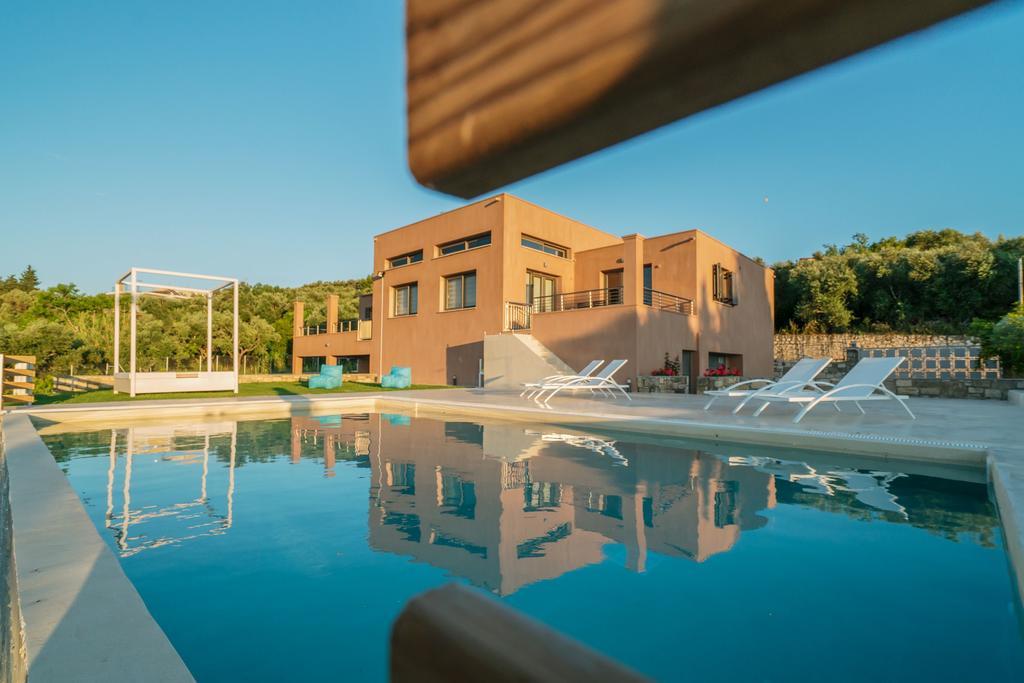 Villa Merovigli - Sea Views & Private Pool, Ideal For Large Groups, By Zantewize Tragaki Exteriér fotografie