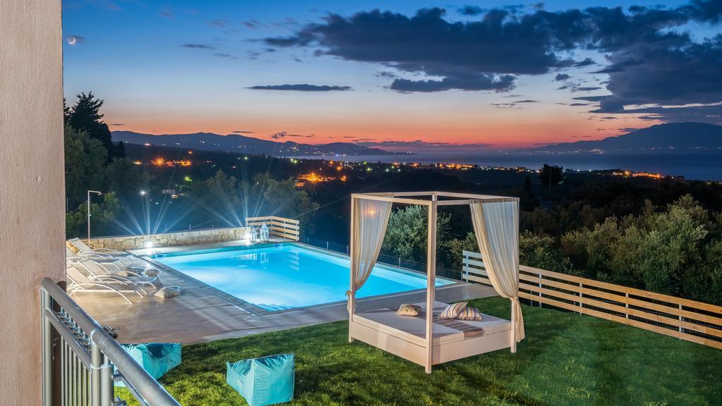 Villa Merovigli - Sea Views & Private Pool, Ideal For Large Groups, By Zantewize Tragaki Exteriér fotografie